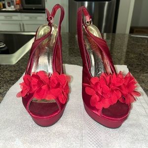 LILIANA 6 inch Red High Heels